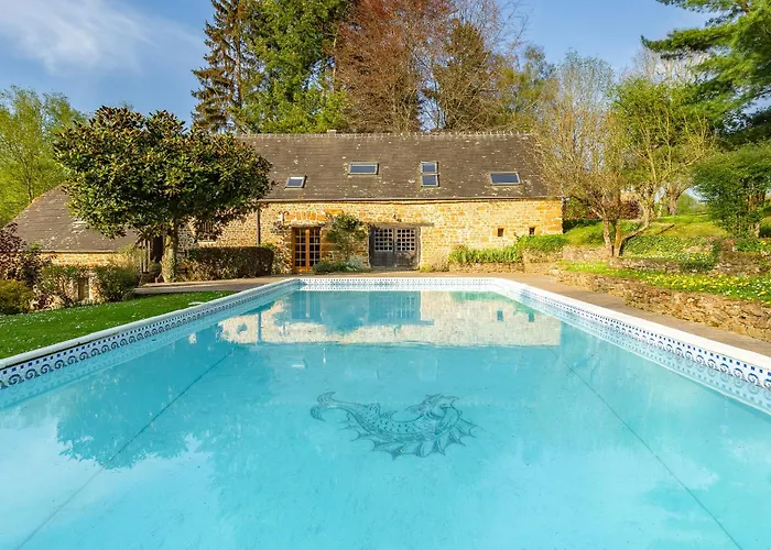 Les Chenes, Avec Piscine, Tennis Et Privatif בית נופש *